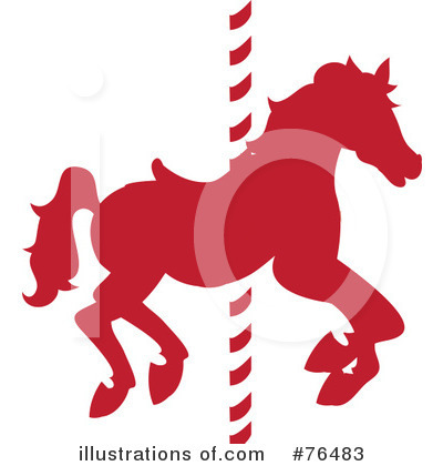 Carousel Horse Clipart #76483 by Pams Clipart