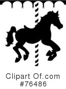 Carousel Horse Clipart #76486 by Pams Clipart