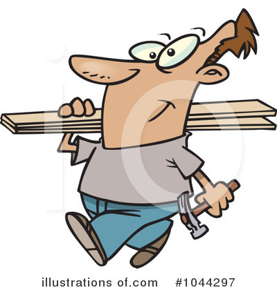 Carpenters Clipart #1044297 by toonaday