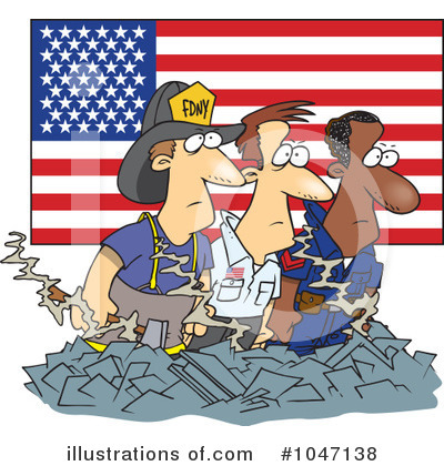 Fireman Clipart #1047138 by toonaday