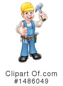 Carpenter Clipart #1486049 by AtStockIllustration