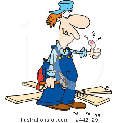 Carpenters Clipart #442129 by toonaday