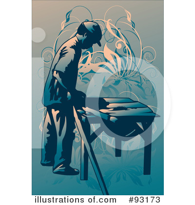Royalty-Free (RF) Carpenter Clipart Illustration by mayawizard101 - Stock Sample #93173