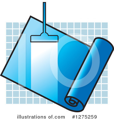 Royalty-Free (RF) Carpet Cleaning Clipart Illustration by Lal Perera - Stock Sample #1275259