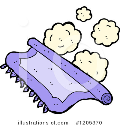 Flying Carpet Clipart #1205370 by lineartestpilot