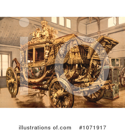 Royalty-Free (RF) Carriage Clipart Illustration by JVPD - Stock Sample #1071917