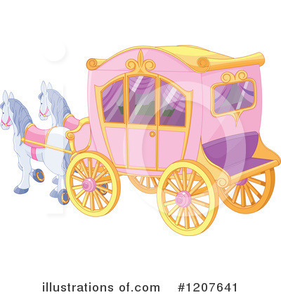 Carriage Clipart #1131319 - Illustration by Lal Perera