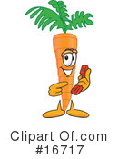 Carrot Character Clipart #16717 by Mascot Junction