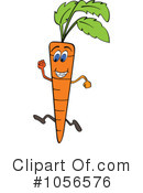 Carrot Clipart #1056576 by Andrei Marincas