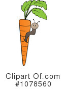 Carrot Clipart #1078560 by Andrei Marincas