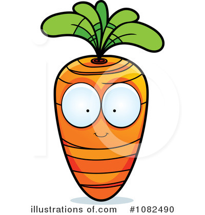 Carrot Clipart #1082490 by Cory Thoman