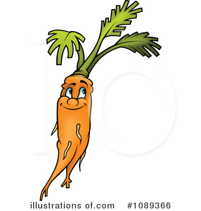 Royalty-Free (RF) Carrot Clipart Illustration by dero - Stock Sample #1089366