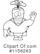 Carrot Clipart #1156263 by Cory Thoman