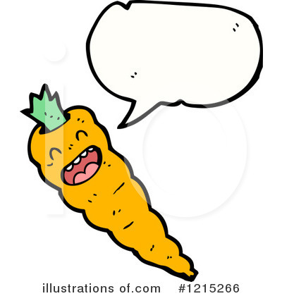 Royalty-Free (RF) Carrot Clipart Illustration by lineartestpilot - Stock Sample #1215266