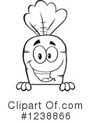 Carrot Clipart #1238866 by Hit Toon