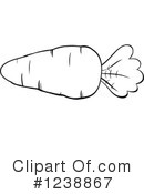 Carrot Clipart #1238867 by Hit Toon