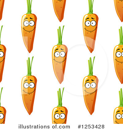 Royalty-Free (RF) Carrot Clipart Illustration by Vector Tradition SM - Stock Sample #1253428
