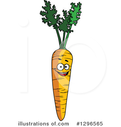 Royalty-Free (RF) Carrot Clipart Illustration by Vector Tradition SM - Stock Sample #1296565