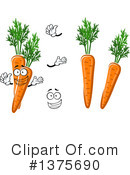 Carrot Clipart #1375690 by Vector Tradition SM