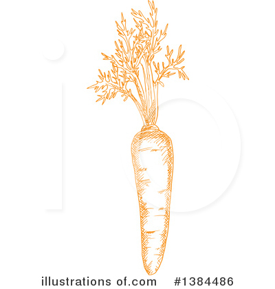 Royalty-Free (RF) Carrot Clipart Illustration by Vector Tradition SM - Stock Sample #1384486