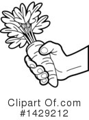 Carrot Clipart #1429212 by Lal Perera