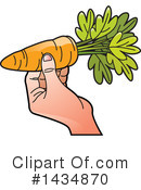 Carrot Clipart #1434870 by Lal Perera