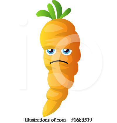 Royalty-Free (RF) Carrot Clipart Illustration by Morphart Creations - Stock Sample #1683519