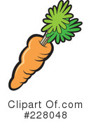 Carrot Clipart #228048 by Lal Perera