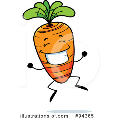 Royalty-Free (RF) Carrot Clipart Illustration by Cory Thoman - Stock Sample #94365