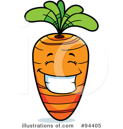 Royalty-Free (RF) Carrot Clipart Illustration by Cory Thoman - Stock Sample #94405