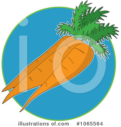 Royalty-Free (RF) Carrots Clipart Illustration by Maria Bell - Stock Sample #1065564