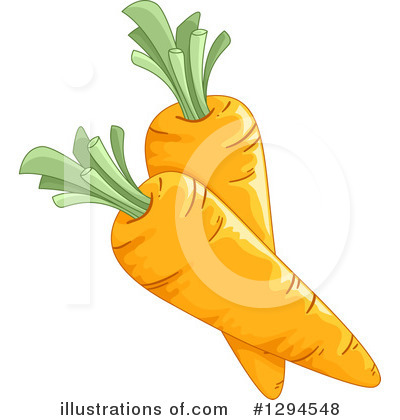 Royalty-Free (RF) Carrots Clipart Illustration by BNP Design Studio - Stock Sample #1294548