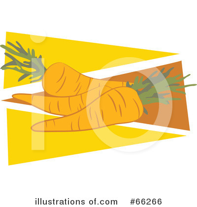 Royalty-Free (RF) Carrots Clipart Illustration by Prawny - Stock Sample #66266