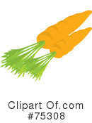 Carrots Clipart #75308 by Rosie Piter
