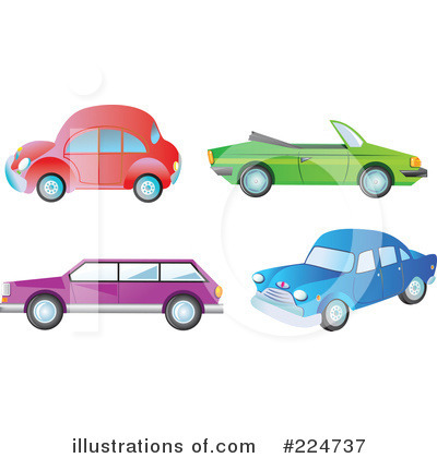 Royalty-Free (RF) Cars Clipart Illustration by Prawny - Stock Sample #224737