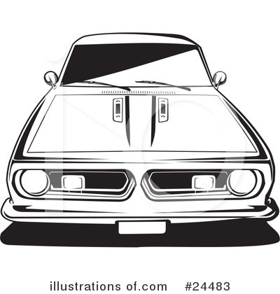 Royalty-Free (RF) Cars Clipart Illustration by David Rey - Stock Sample #24483
