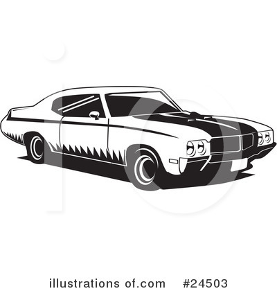 Royalty-Free (RF) Cars Clipart Illustration by David Rey - Stock Sample #24503