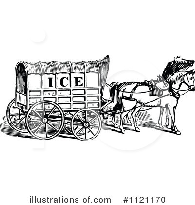 Royalty-Free (RF) Cart Clipart Illustration by Prawny Vintage - Stock Sample #1121170