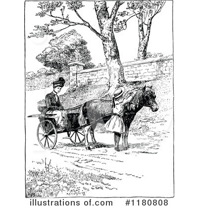 Royalty-Free (RF) Cart Clipart Illustration by Prawny Vintage - Stock Sample #1180808