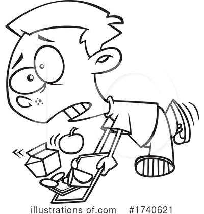 Falling Clipart #1740621 by toonaday