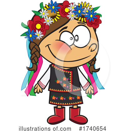Girl Clipart #1740654 by toonaday