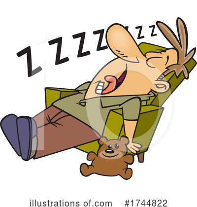 Nap Clipart #1744822 by toonaday