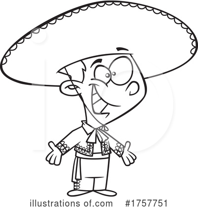 Mexican Clipart #1757751 by toonaday