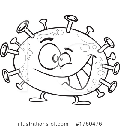 Virus Clipart #1760476 by toonaday