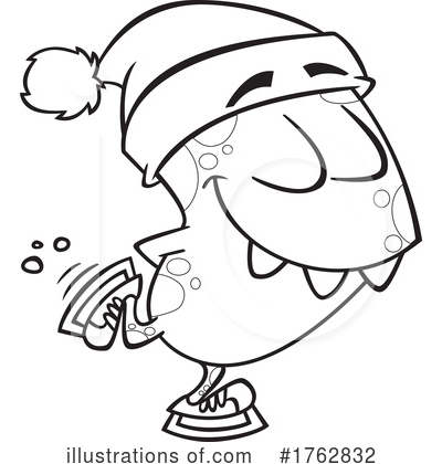 Skating Clipart #1762832 by toonaday