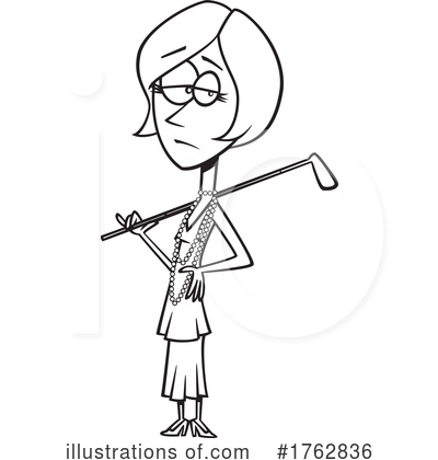 Golf Clipart #1762836 by toonaday