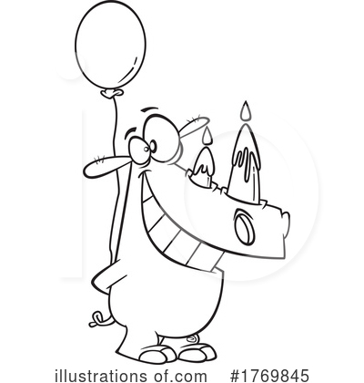 Royalty-Free (RF) Cartoon Clipart Illustration by toonaday - Stock Sample #1769845