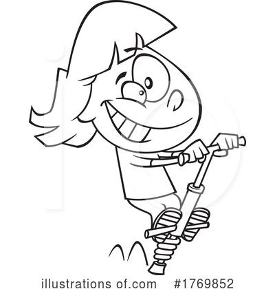 Pogo Stick Clipart #1769852 by toonaday