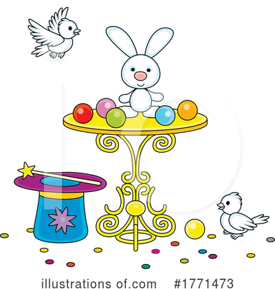 Easter Eggs Clipart #1771473 by Alex Bannykh