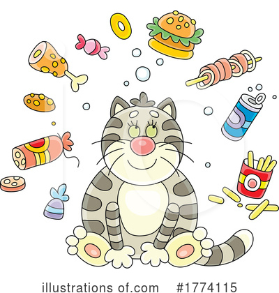 Hungry Clipart #1774115 by Alex Bannykh